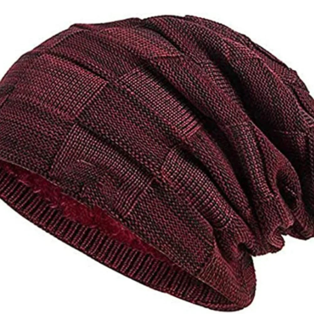Hat for Women Men Kids Warm Winter Hat Fleece Lined Cosy Knitted Beanie